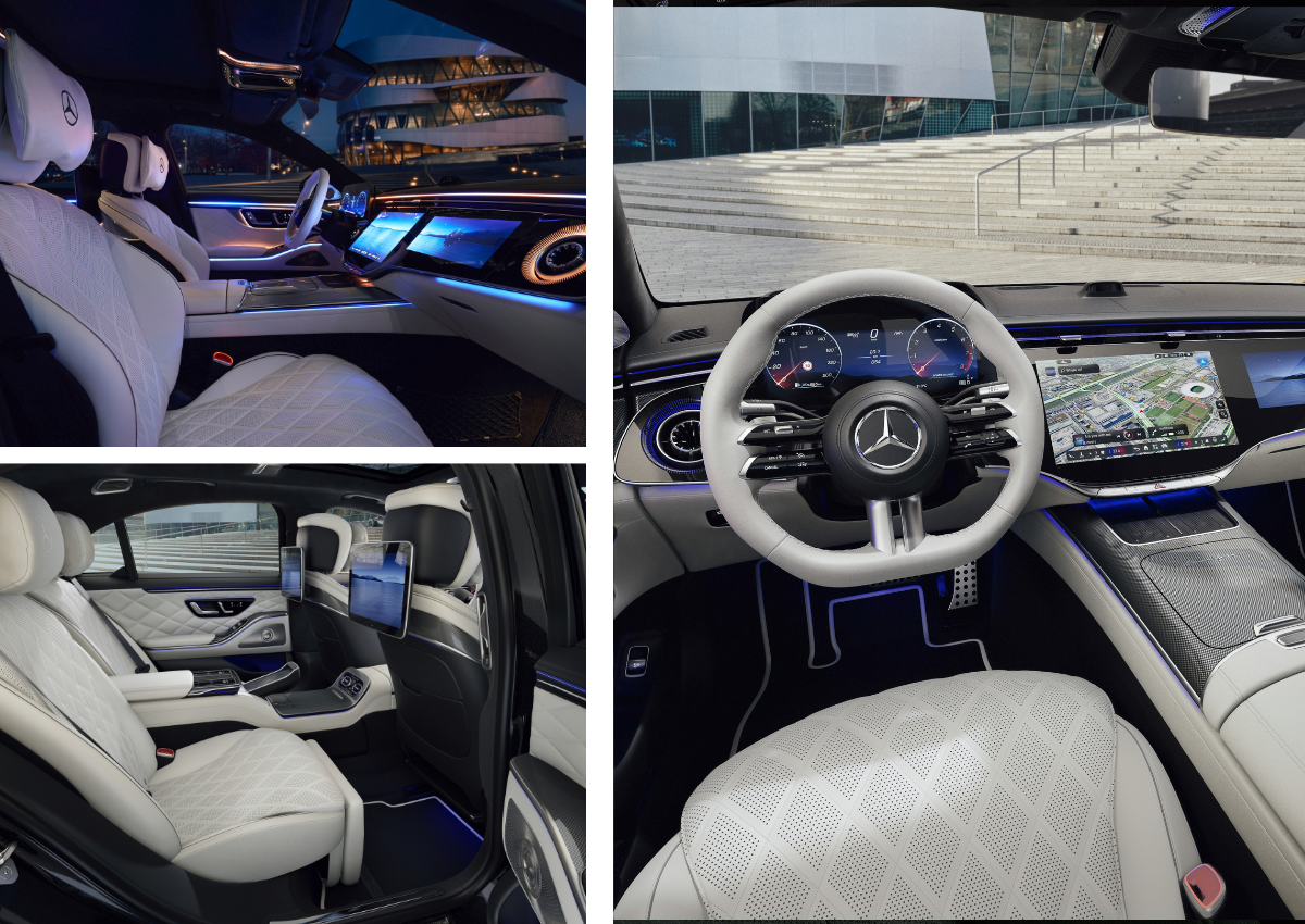 Das Interieur der Mercedes-Benz S-Klasse