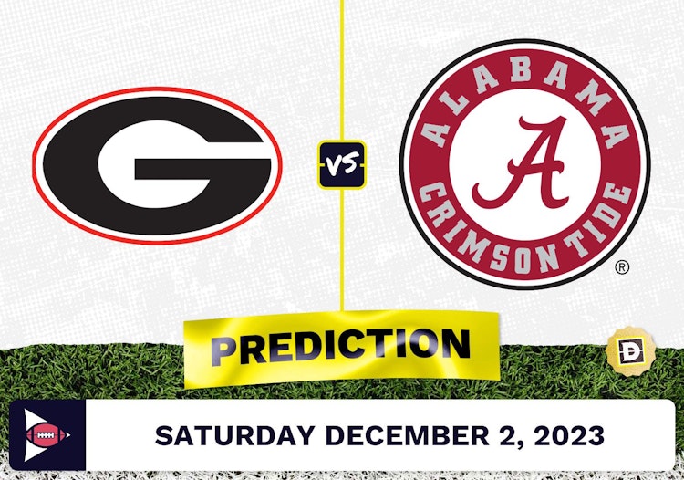 Georgia vs. Alabama CFB Prediction and Odds - December 2, 2023