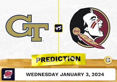Georgia Tech vs. Florida State Prediction, Odds, College Basketball Picks  [1/3/2024]