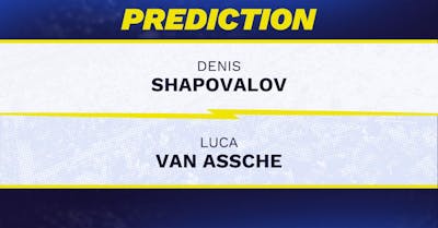 Denis Shapovalov vs. Luca Van Assche prediction, odds, picks for US Open 2026