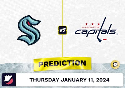 Seattle Kraken vs. Washington Capitals Prediction, Odds, NHL Picks [1/11/2024]