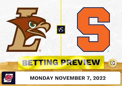 Lehigh vs. Syracuse CBB Prediction and Odds - Nov 7, 2022