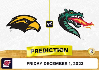 Southern Miss vs. UAB Basketball Prediction - December 1, 2023