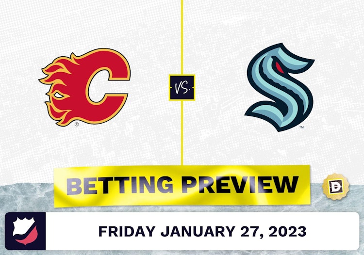Flames vs. Kraken Prediction and Odds - Jan 27, 2023