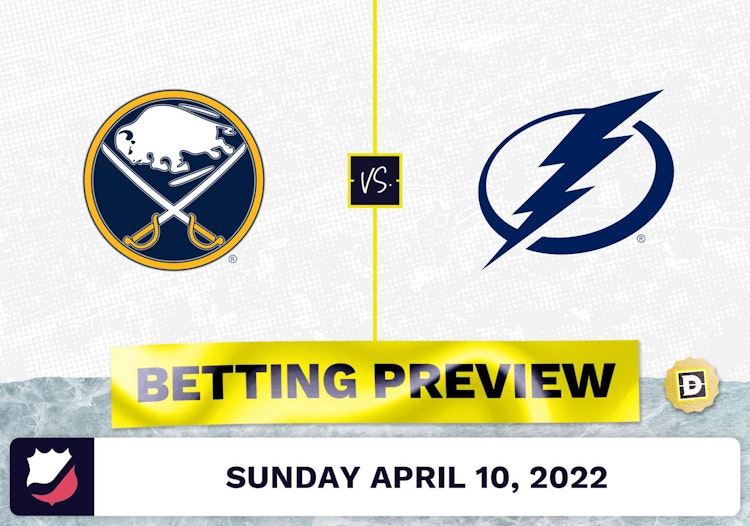 Sabres vs. Lightning Prediction and Odds - Apr 10, 2022