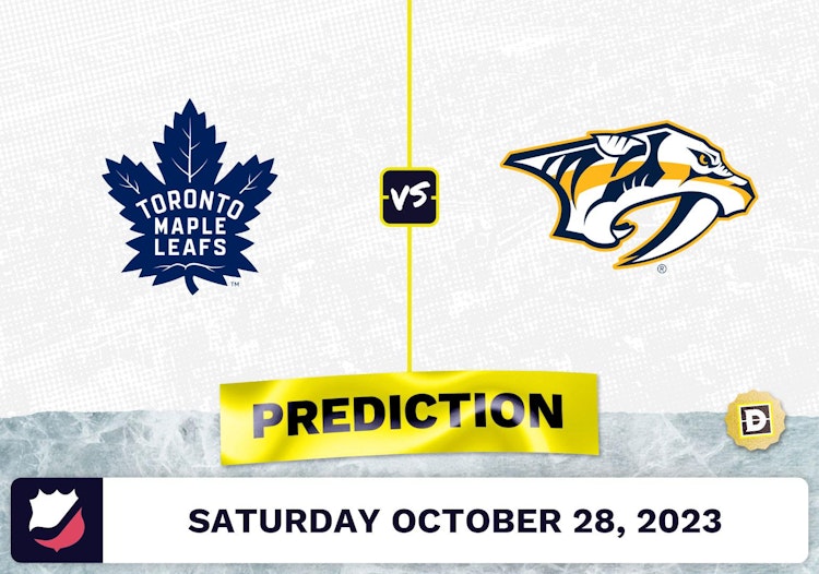 Maple Leafs vs. Predators Prediction and Odds - October 28, 2023