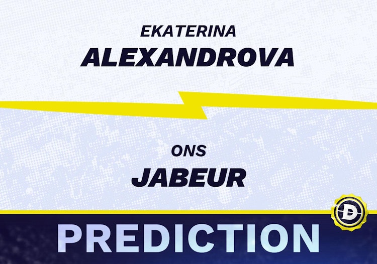 Ekaterina Alexandrova vs. Ons Jabeur Prediction, Odds, Picks for WTA Stuttgart 2024