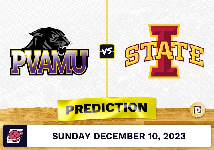 Prairie View A&M vs. Iowa State Basketball Prediction - December 10, 2023