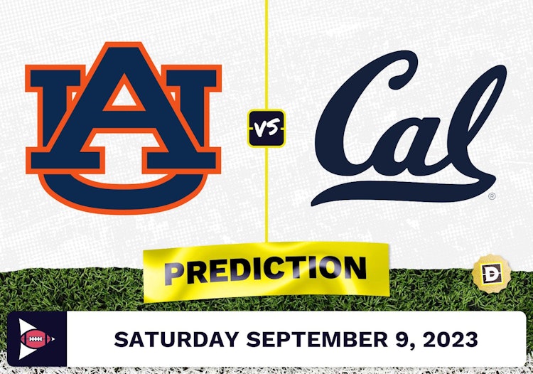 Auburn vs. California CFB Prediction and Odds September 9, 2023