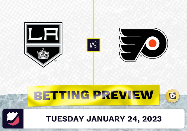 Kings vs. Flyers Prediction and Odds - Jan 24, 2023