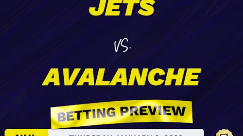 Jets vs. Avalanche Predictions and Odds - Jan 6, 2022