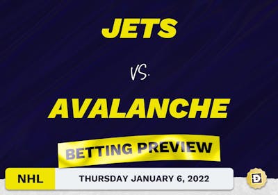 Jets vs. Avalanche Predictions and Odds - Jan 6, 2022
