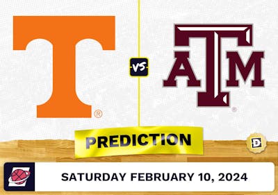 Tennessee vs. Texas A&M Prediction, Odds, College Basketball Picks [2/10/2024]