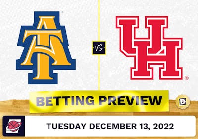 North Carolina A&T vs. Houston CBB Prediction and Odds - Dec 13, 2022