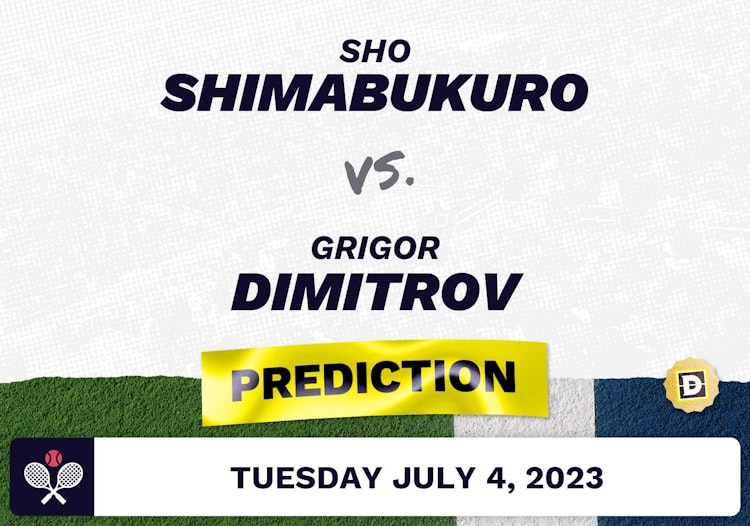 Sho Shimabukuro vs. Grigor Dimitrov Prediction - Wimbledon 2023