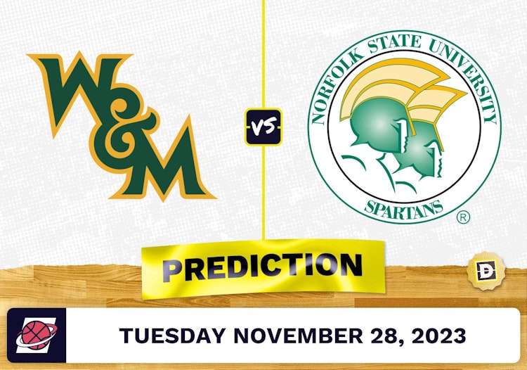 William & Mary vs. Norfolk State Basketball Prediction - November 28, 2023