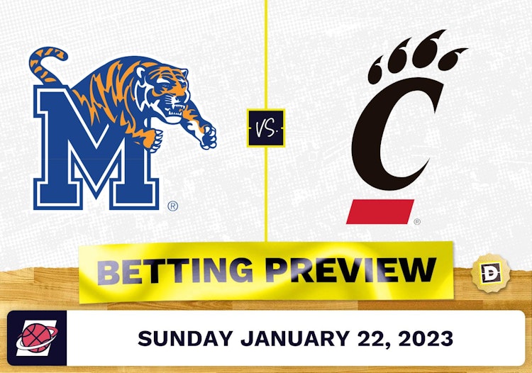 Memphis vs. Cincinnati CBB Prediction and Odds - Jan 22, 2023