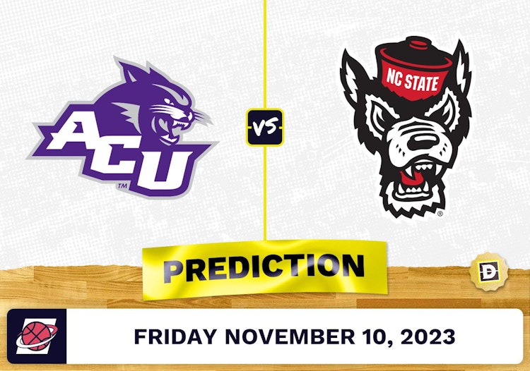 Abilene Christian vs. North Carolina State Basketball Prediction - November 10, 2023