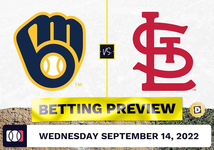 Brewers vs. Cardinals Prediction and Odds - Sep 14, 2022