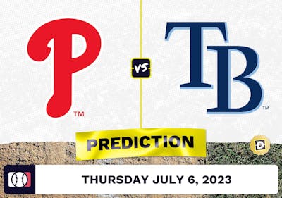 Phillies vs. Rays Prediction for MLB Thursday [7/6/2023]
