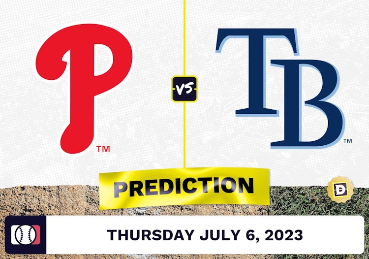 Phillies vs. Rays Prediction for MLB Thursday [7/6/2023]