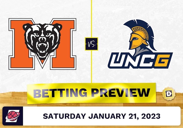 Mercer vs. UNC Greensboro CBB Prediction and Odds - Jan 21, 2023