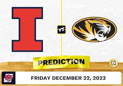 Illinois vs. Missouri Prediction, Odds, College Basketball Picks  [12/22/2023]