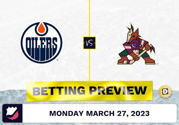 Oilers vs. Coyotes Prediction and Odds - Mar 27, 2023