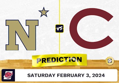 Navy vs. Colgate Prediction, Odds, College Basketball Picks [2/3/2024]