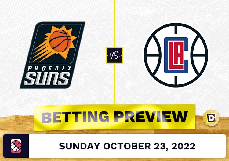 Suns vs. Clippers Prediction and Odds - Oct 23, 2022
