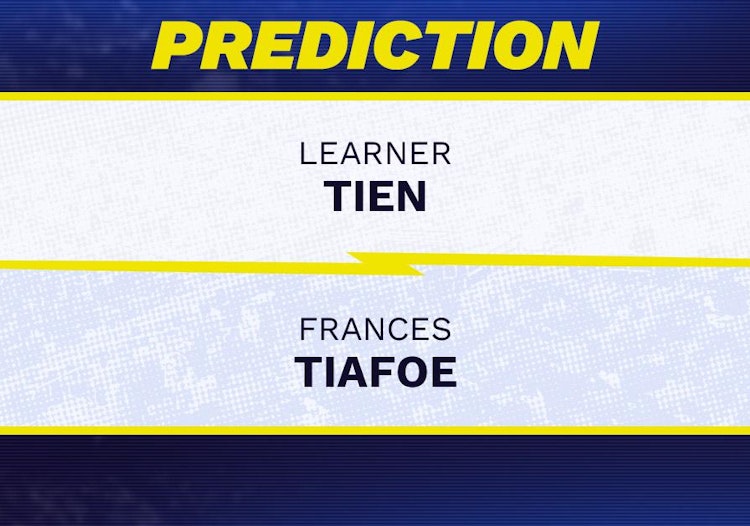 Learner Tien vs Frances Tiafoe Tennis Prediction.