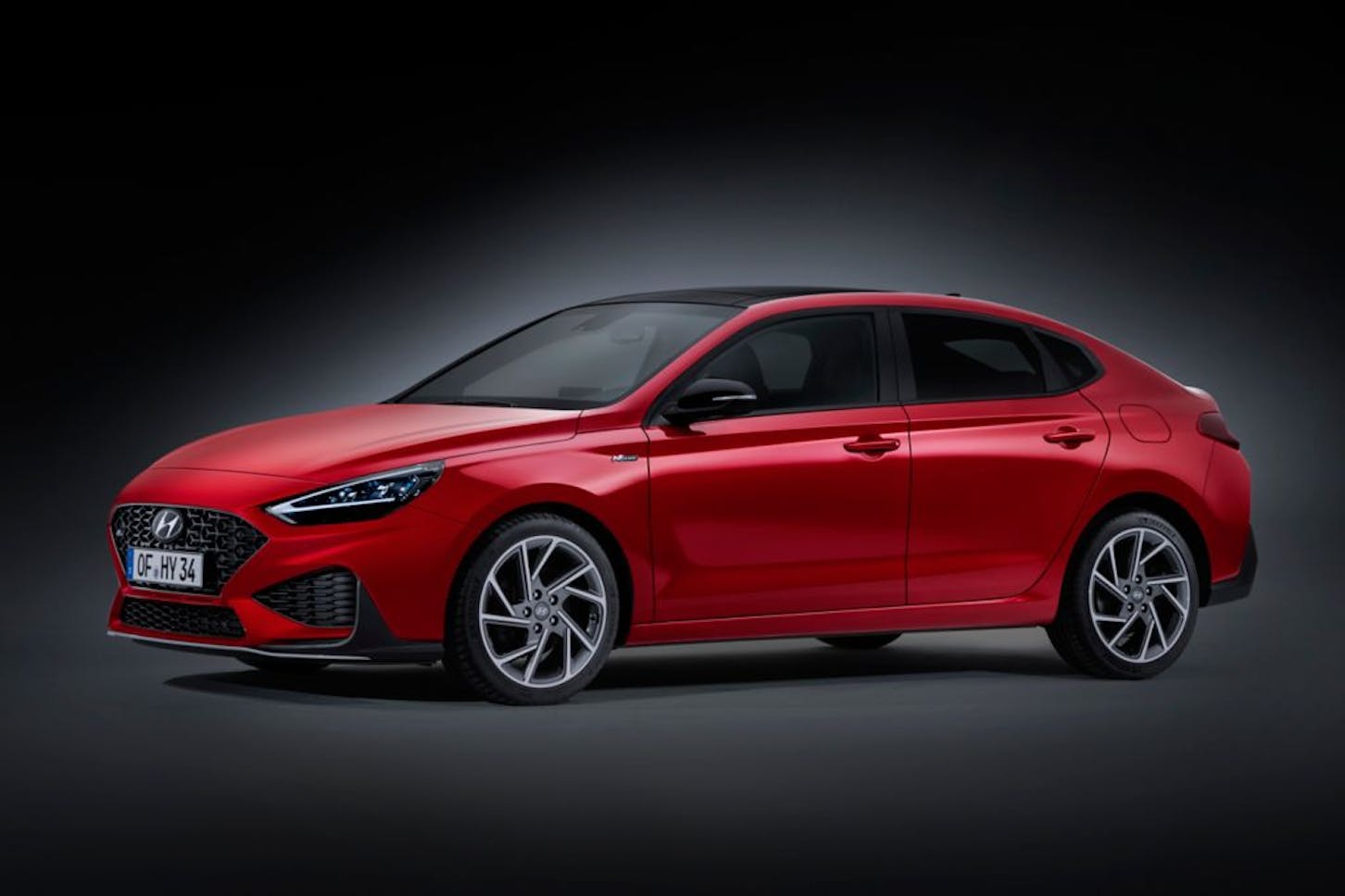 Ein Hyundai i30 Fastback.