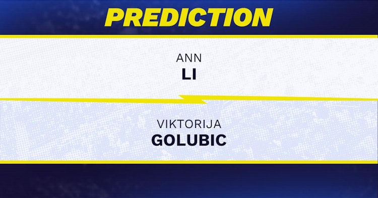 Ann Li vs Viktorija Golubic Tennis Prediction.