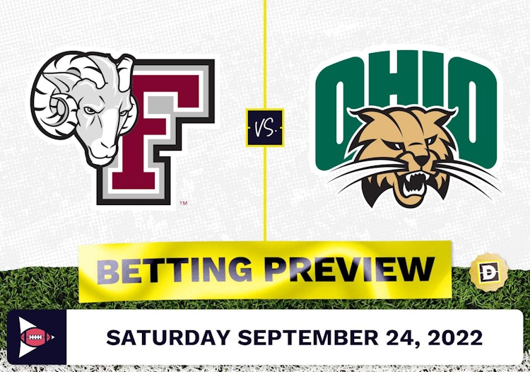 Fordham vs. Ohio CFB Prediction and Odds - Sep 24, 2022