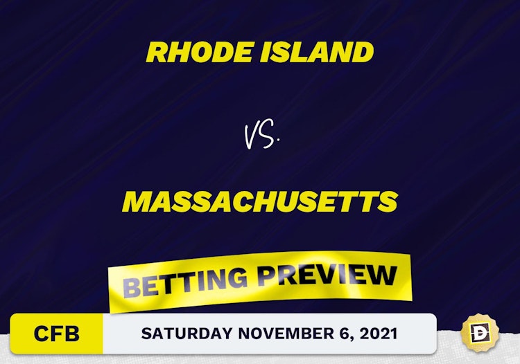 Rhode Island vs. Massachusetts CFB Predictions and Odds - Nov 6, 2021