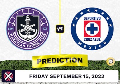 Mazatlan vs. Cruz Azul Prediction and Odds - September 15, 2023
