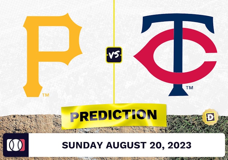 Pirates vs. Twins Prediction for MLB Sunday [8/20/2023]