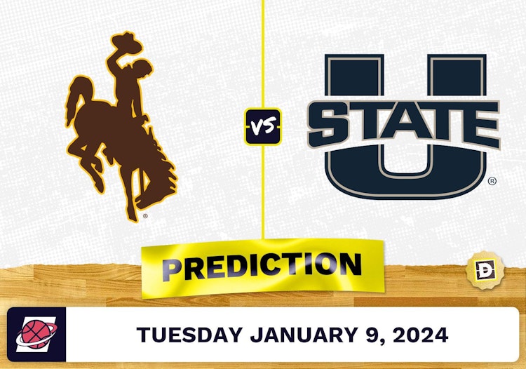 Wyoming vs. Utah State Prediction, Odds, College Basketball Picks  [1/9/2024]