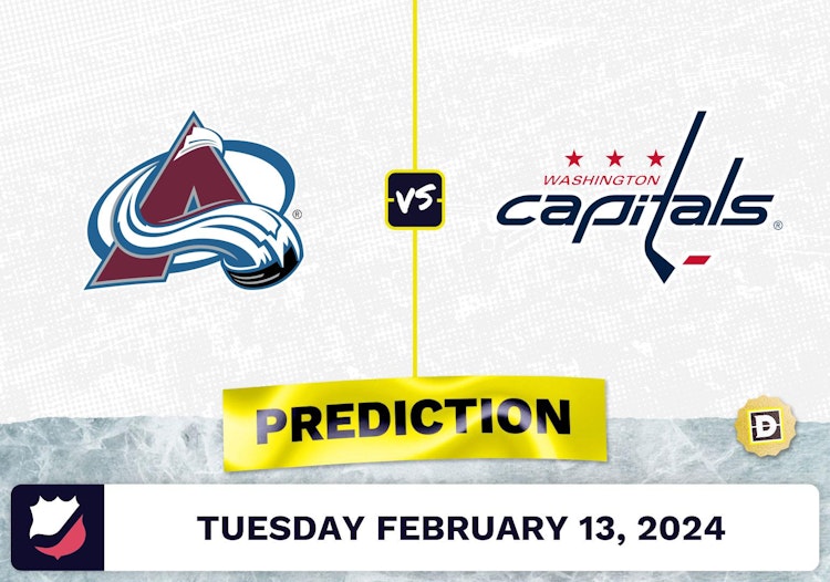 Colorado Avalanche vs. Washington Capitals Prediction, Odds, NHL Picks [2/13/2024]