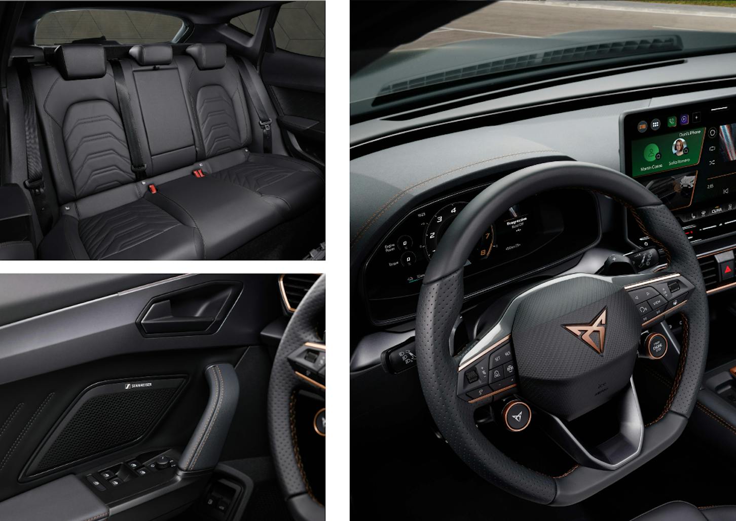 Das Interieur des Cupra Formentor.
