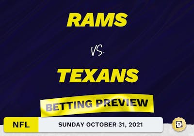 Rams vs. Texans Predictions and Odds - Oct 31, 2021
