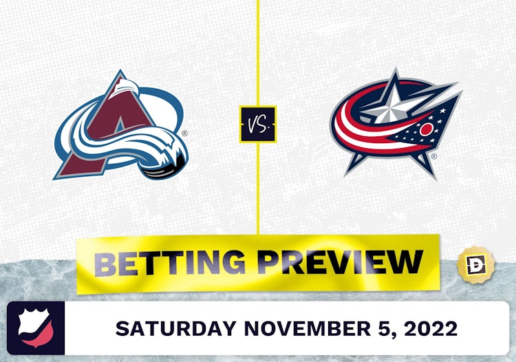 Avalanche vs. Blue Jackets Prediction and Odds - Nov 5, 2022