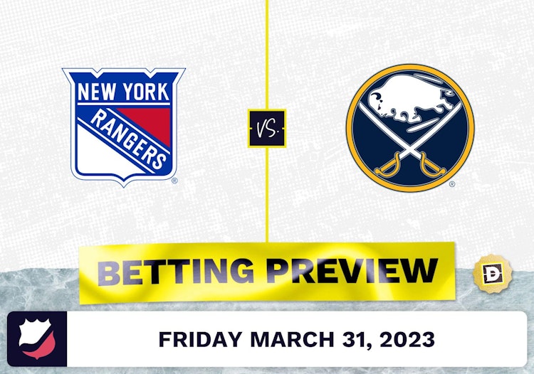 Rangers vs. Sabres Prediction and Odds - Mar 31, 2023