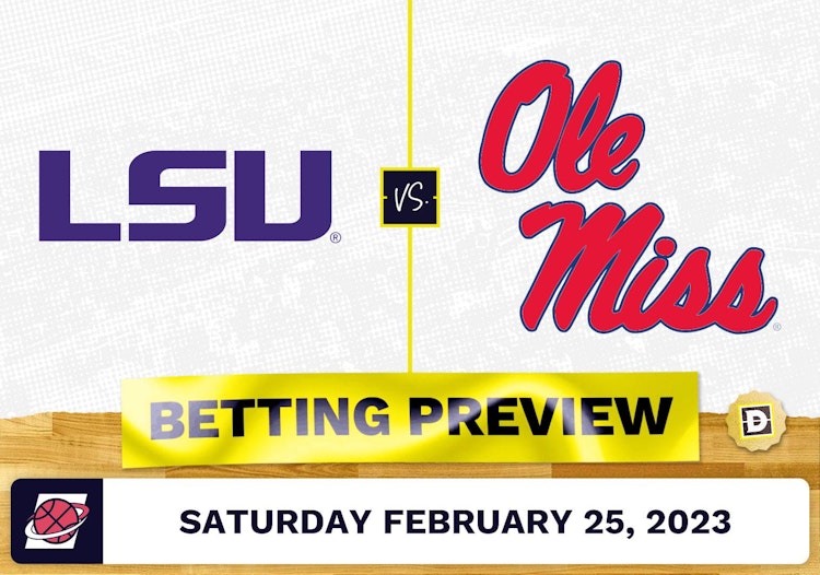 LSU vs. Ole Miss CBB Prediction and Odds - Feb 25, 2023