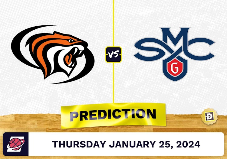 Pacific vs. Saint Mary's Prediction, Odds, College Basketball Picks [1/25/2024]