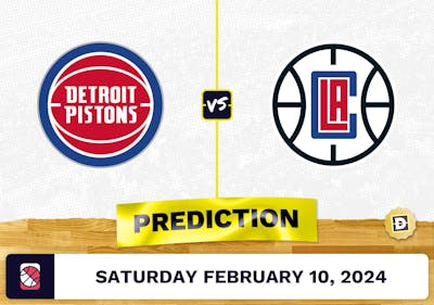 Detroit Pistons vs. Los Angeles Clippers Prediction, Odds, NBA Picks [2/10/2024]