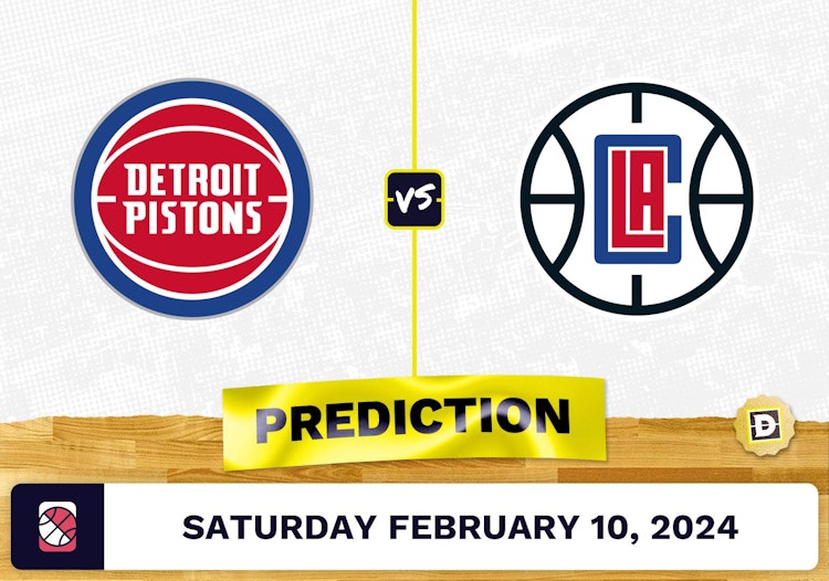 Detroit Pistons vs. Los Angeles Clippers Prediction, Odds, NBA Picks [2/10/2024]