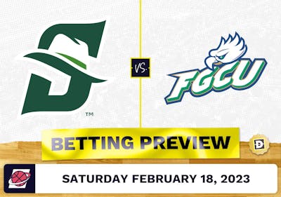 Stetson vs. Florida Gulf Coast CBB Prediction and Odds - Feb 18, 2023