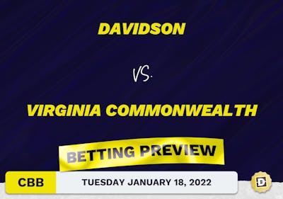 Davidson vs. Virginia Commonwealth CBB Predictions and Odds - Jan 18, 2022