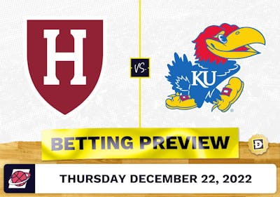 Harvard vs. Kansas CBB Prediction and Odds - Dec 22, 2022
